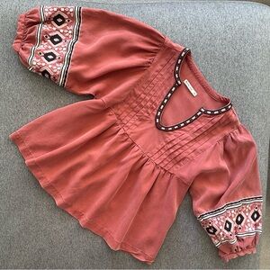 Marine Layer Tocaloma Boho Blouse Top XS